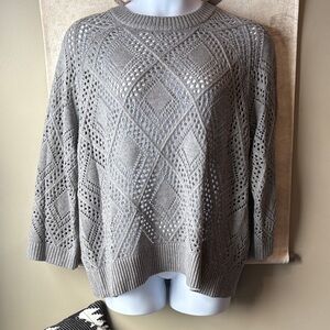 Torrid Gray Knit Women's Sweater